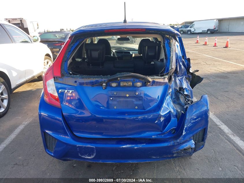 2015 Honda Fit Ex/Ex-L VIN: 3HGGK5H81FM725405 Lot: 39932889