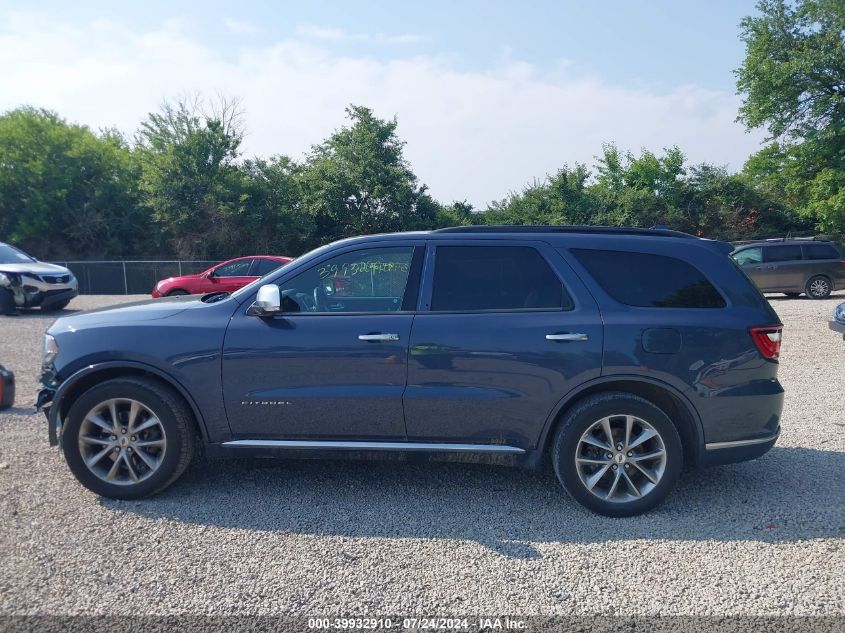 2019 Dodge Durango Citadel Anodized Platinum Awd VIN: 1C4RDJEG6KC739060 Lot: 39932910
