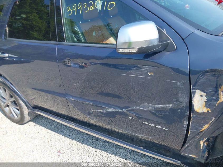 2019 Dodge Durango Citadel Anodized Platinum Awd VIN: 1C4RDJEG6KC739060 Lot: 39932910