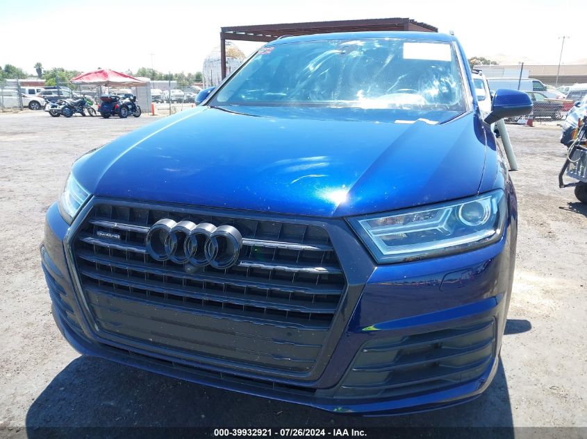 2019 Audi Q7 VIN: WA1MAAF79KD004711 Lot: 39932921