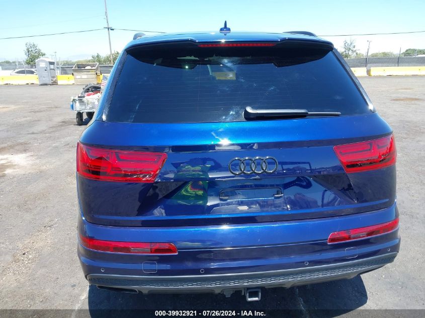 2019 Audi Q7 VIN: WA1MAAF79KD004711 Lot: 39932921