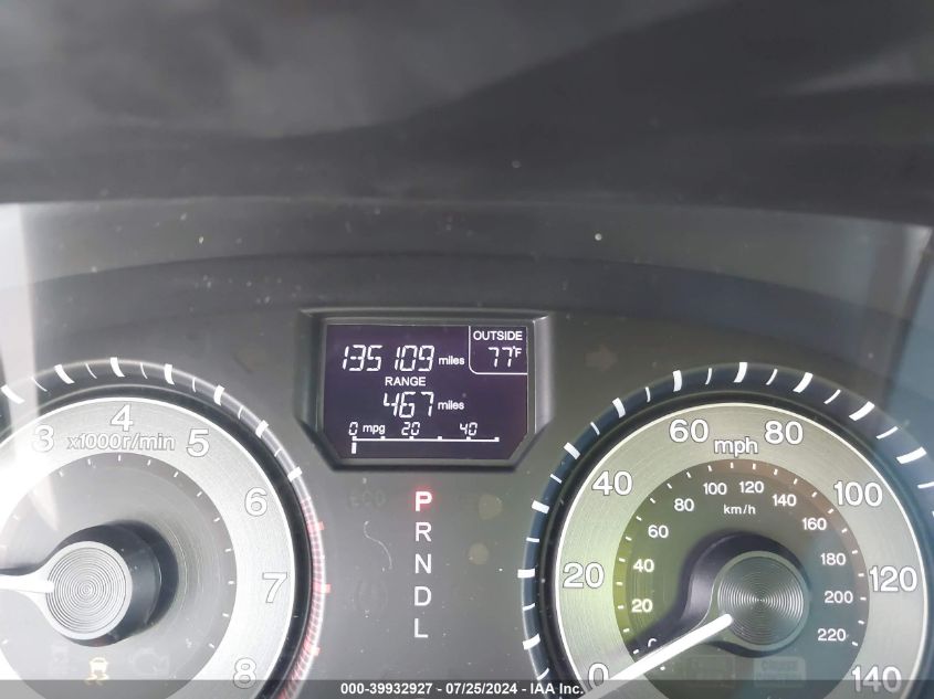 2012 Honda Odyssey Ex-L VIN: 5FNRL5H6XCB105624 Lot: 39932927