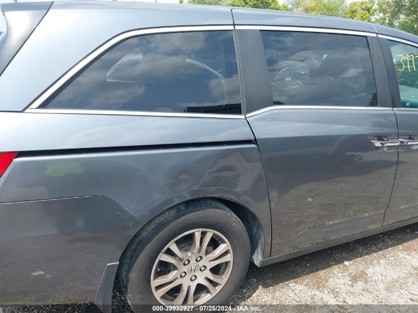 2012 Honda Odyssey Ex-L VIN: 5FNRL5H6XCB105624 Lot: 39932927