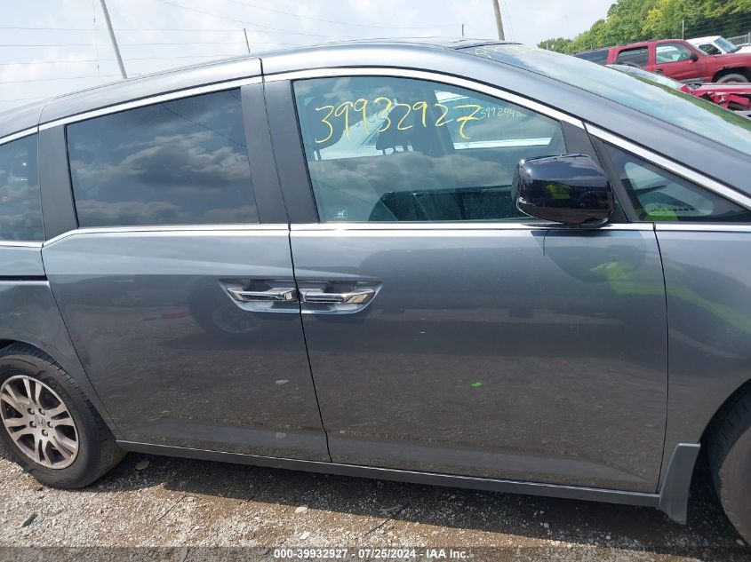 2012 Honda Odyssey Ex-L VIN: 5FNRL5H6XCB105624 Lot: 39932927