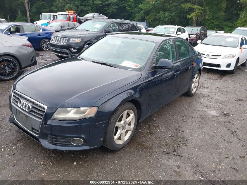 WAULF78K09A126311 | 2009 AUDI A4