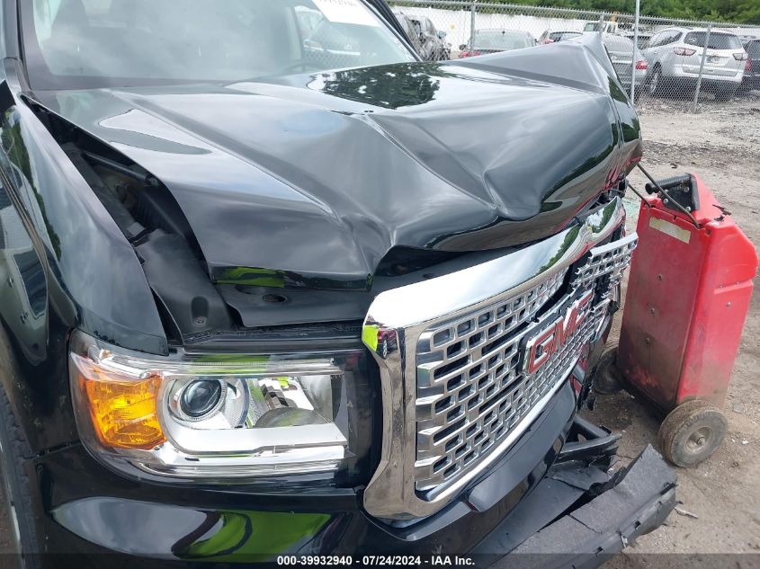 2018 GMC Canyon Denali VIN: 1GTG6EEN7J1316733 Lot: 39932940