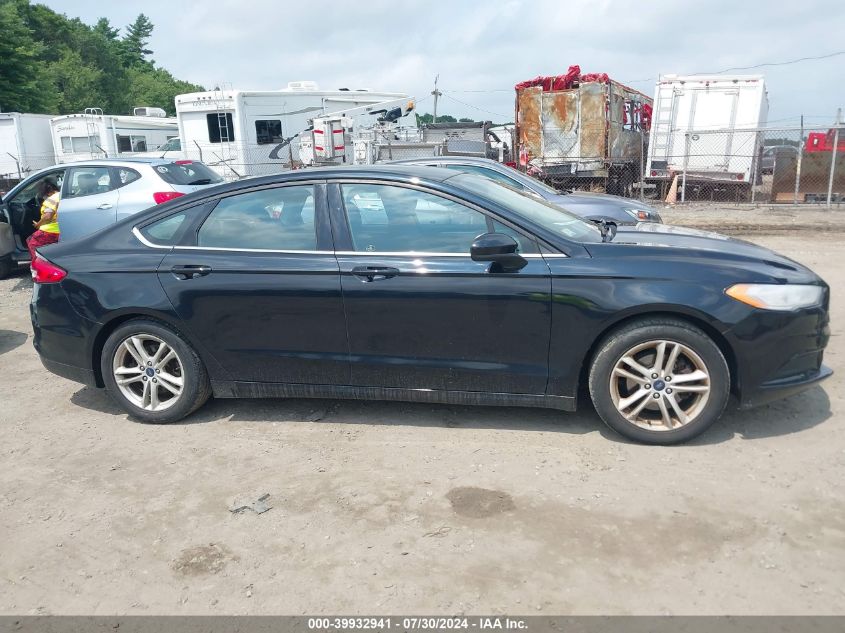 2018 Ford Fusion Se VIN: 3FA6P0HD8JR227912 Lot: 39932941