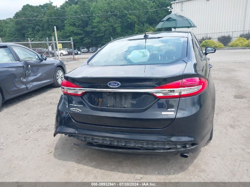 2018 Ford Fusion Se VIN: 3FA6P0HD8JR227912 Lot: 39932941