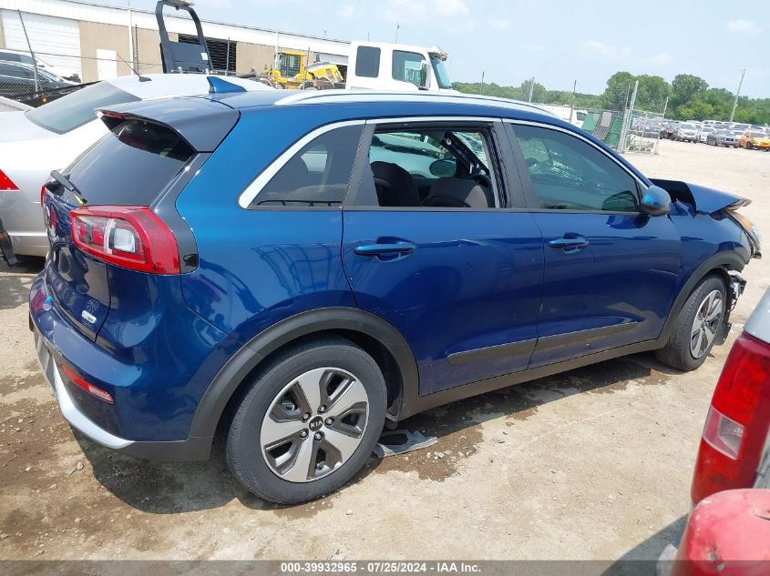 2017 Kia Niro Lx VIN: KNDCB3LC6H5053508 Lot: 39932965