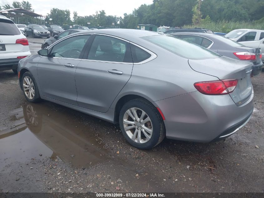 1C3CCCAB7FN734804 | 2015 CHRYSLER 200