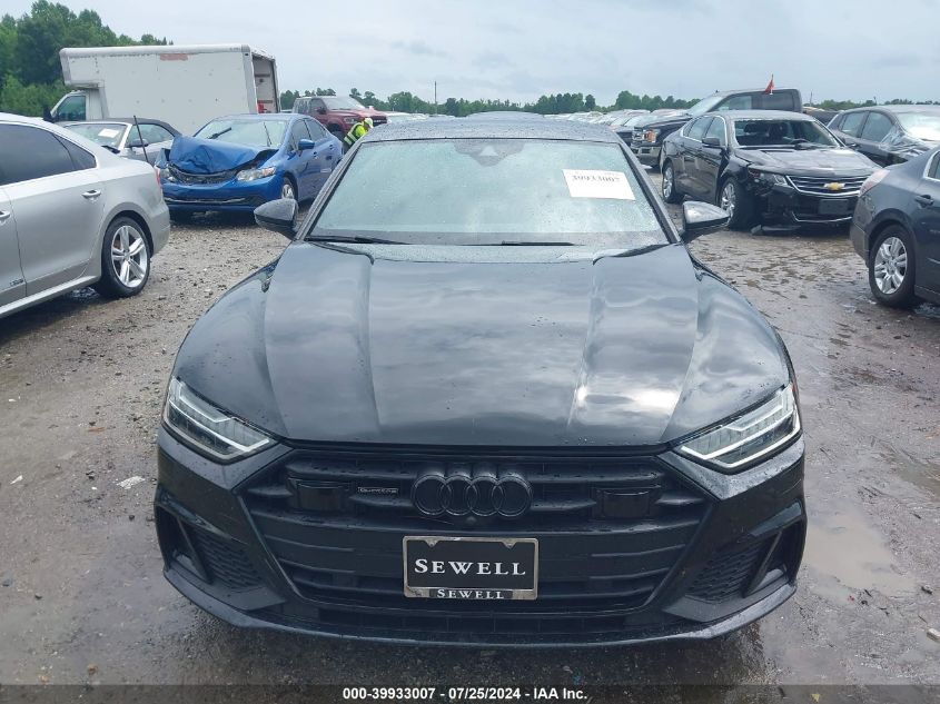 2022 Audi A7 Sportback Prestige 55 Tfsi Quattro S Tronic VIN: WAUV2BF28NN021450 Lot: 39933007