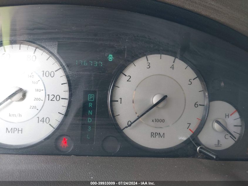 2009 Chrysler 300 Touring VIN: 2C3LA53V59H561001 Lot: 39933009