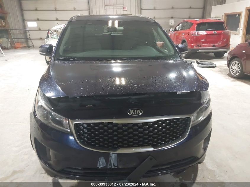 2018 Kia Sedona Lx VIN: KNDMB5C1XJ6402751 Lot: 39933012