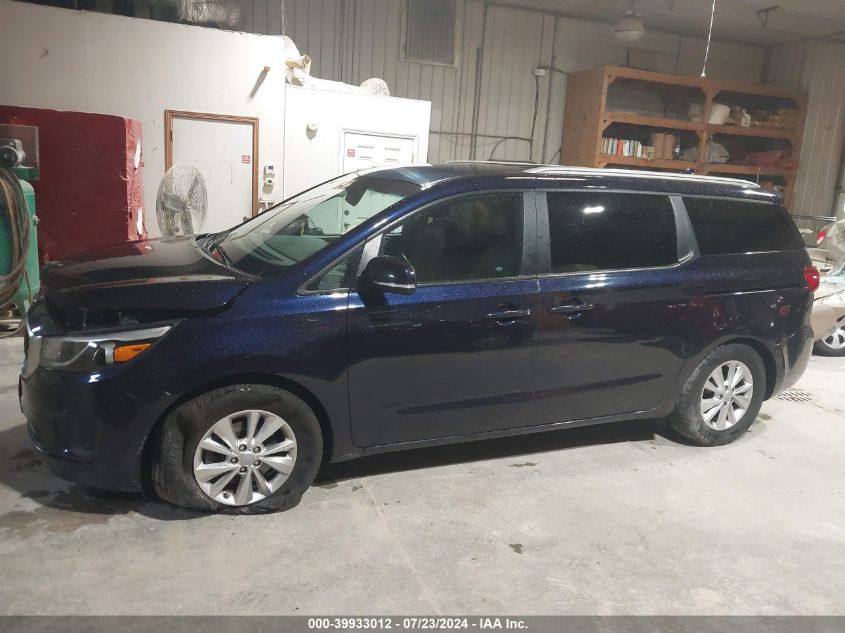 2018 Kia Sedona Lx VIN: KNDMB5C1XJ6402751 Lot: 39933012