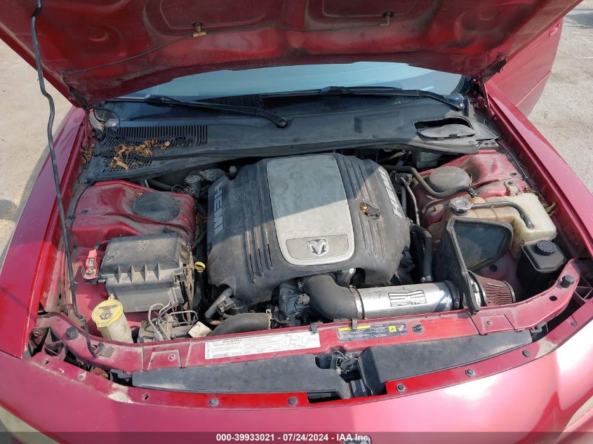 2006 Dodge Charger Rt VIN: 2B3KA53H76H196075 Lot: 39933021