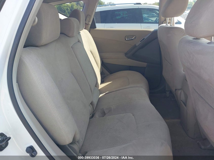 2012 Nissan Murano S VIN: JN8AZ1MW0CW202633 Lot: 39933036