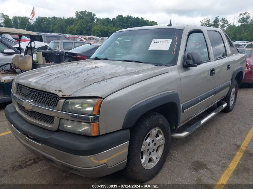 3GNEK12T84G112454 | 2004 CHEVROLET AVALANCHE 1500