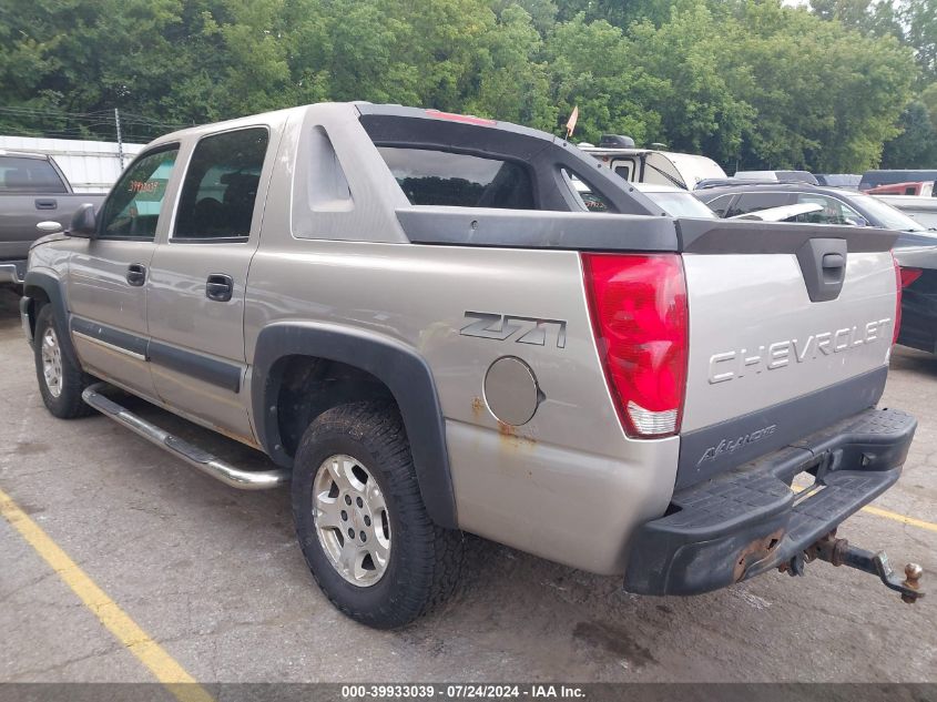 3GNEK12T84G112454 | 2004 CHEVROLET AVALANCHE 1500