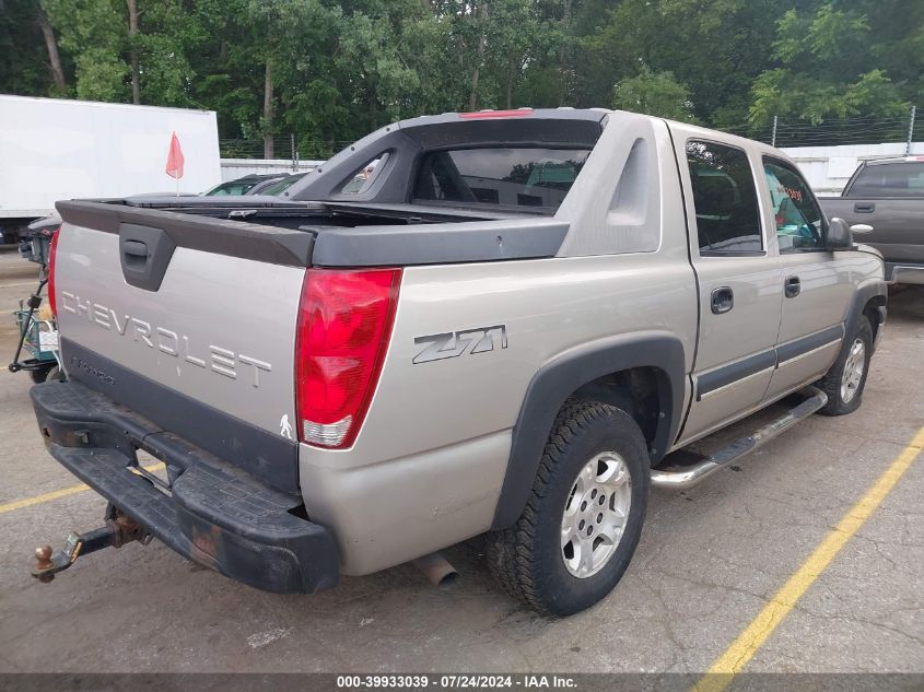 3GNEK12T84G112454 | 2004 CHEVROLET AVALANCHE 1500