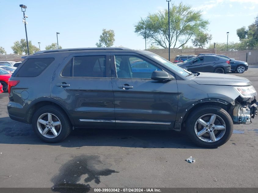 2018 Ford Explorer Xlt VIN: 1FM5K7D83JGC55206 Lot: 39933042