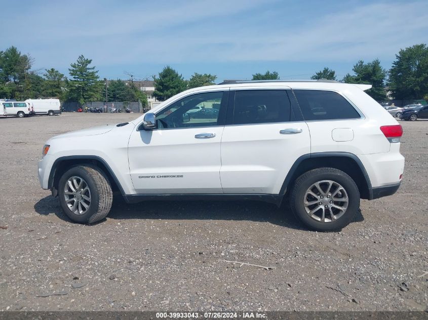 2016 Jeep Grand Cherokee Limited VIN: 1C4RJFBG5GC496889 Lot: 39933043