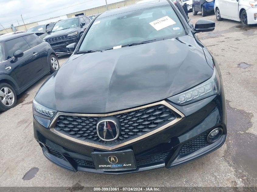 2019 Acura Tlx Tech A-Spec Pkgs VIN: 19UUB1F60KA002780 Lot: 39933061