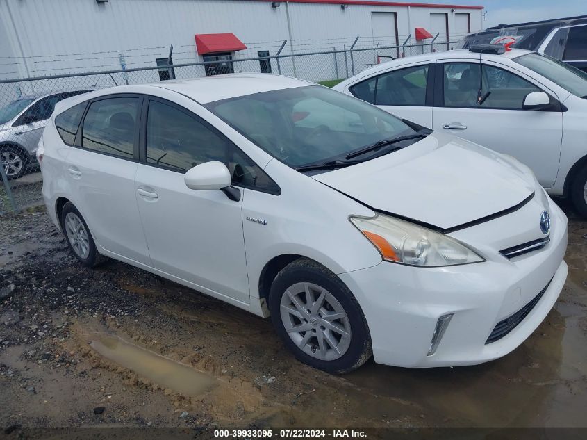 JTDZN3EU0C3134645 | 2012 TOYOTA PRIUS V