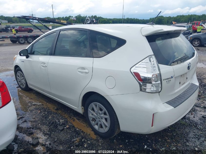 2012 Toyota Prius V Three VIN: JTDZN3EU0C3134645 Lot: 39933095