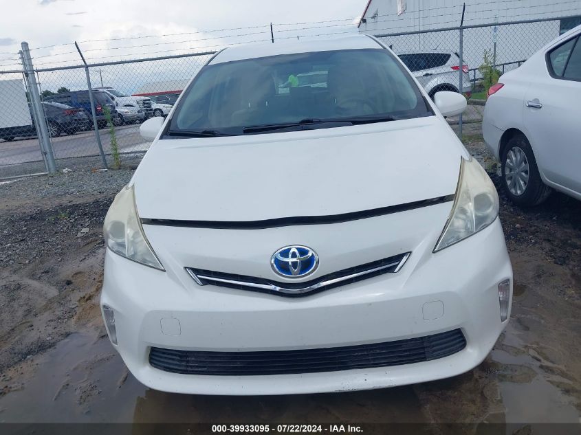 JTDZN3EU0C3134645 | 2012 TOYOTA PRIUS V