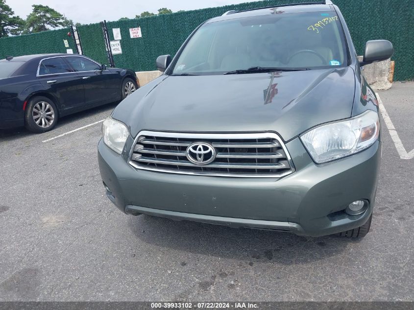 2010 Toyota Highlander Limited V6 VIN: 5TDDK3EH2AS039389 Lot: 39933102