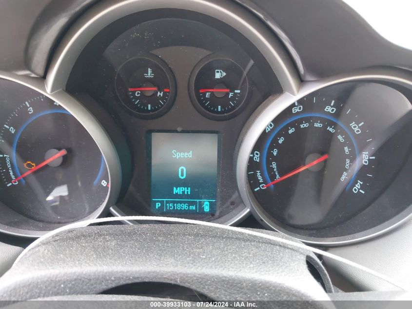 2012 Chevrolet Cruze 2Lt VIN: 1G1PG5SC7C7140792 Lot: 39933103