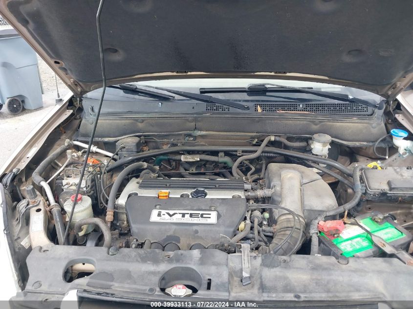 2004 Honda Cr-V Ex VIN: SHSRD78874U240970 Lot: 39933113