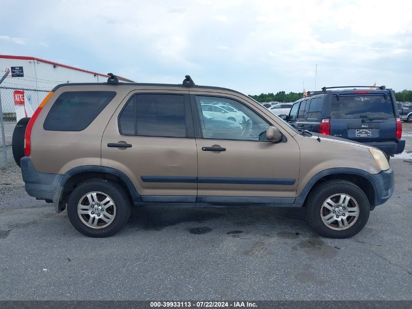 2004 Honda Cr-V Ex VIN: SHSRD78874U240970 Lot: 39933113