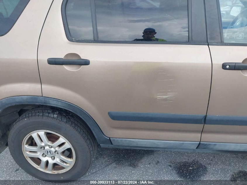 2004 Honda Cr-V Ex VIN: SHSRD78874U240970 Lot: 39933113