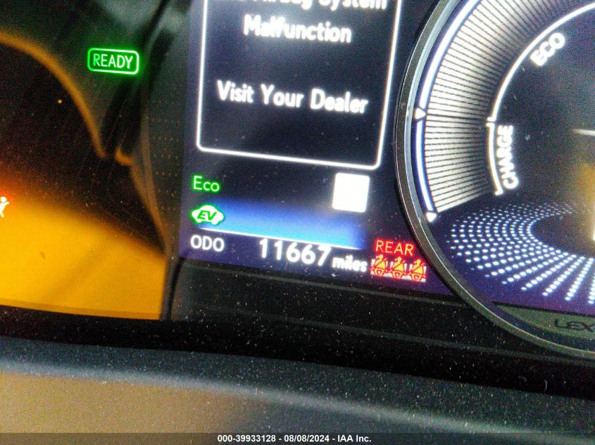 2021 Lexus Ux 250H VIN: JTHP9JBH4M2044539 Lot: 39933128