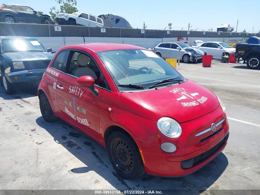 2015 Fiat 500 Pop VIN: 3C3CFFAR0FT502132 Lot: 39933158