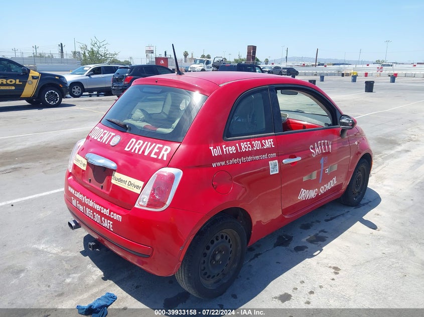 2015 Fiat 500 Pop VIN: 3C3CFFAR0FT502132 Lot: 39933158