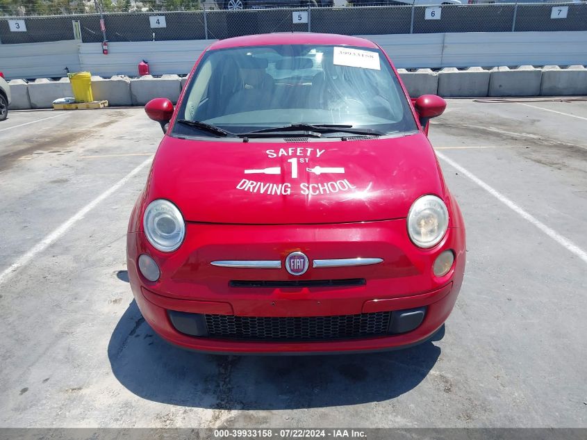 2015 Fiat 500 Pop VIN: 3C3CFFAR0FT502132 Lot: 39933158