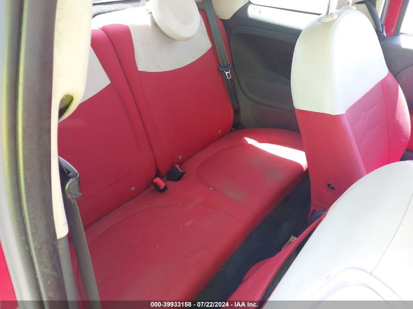 2015 Fiat 500 Pop VIN: 3C3CFFAR0FT502132 Lot: 39933158