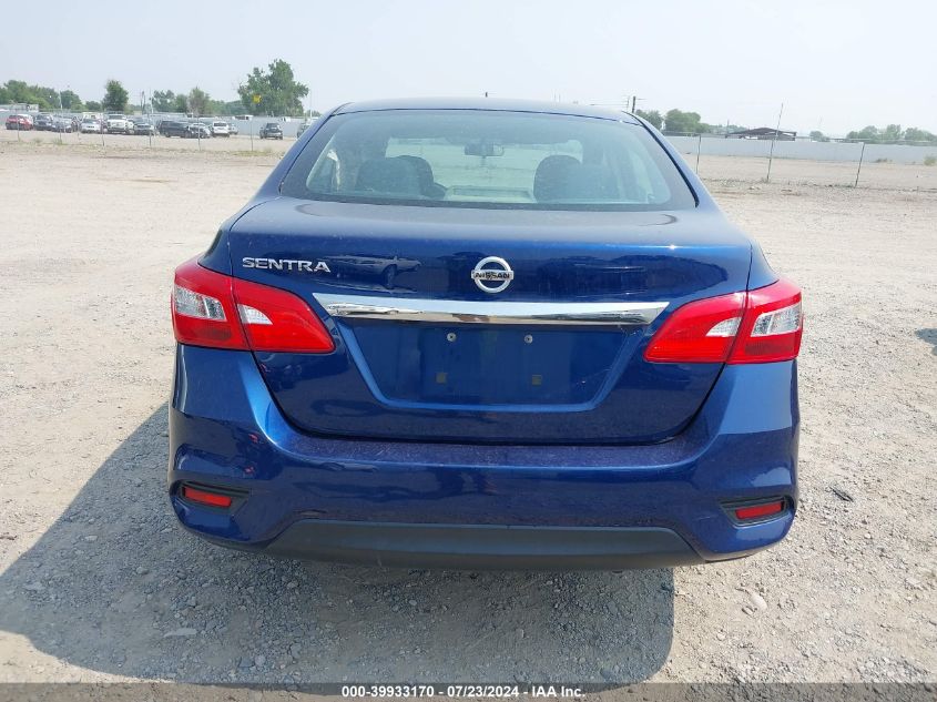 2019 Nissan Sentra S VIN: 3N1AB7AP9KY338107 Lot: 39933170