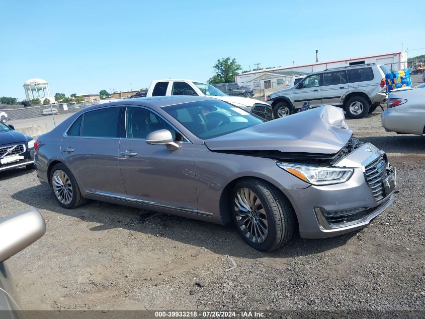 2018 Genesis G90 5.0 Ultimate VIN: KMHG54JH6JU045073 Lot: 39933218