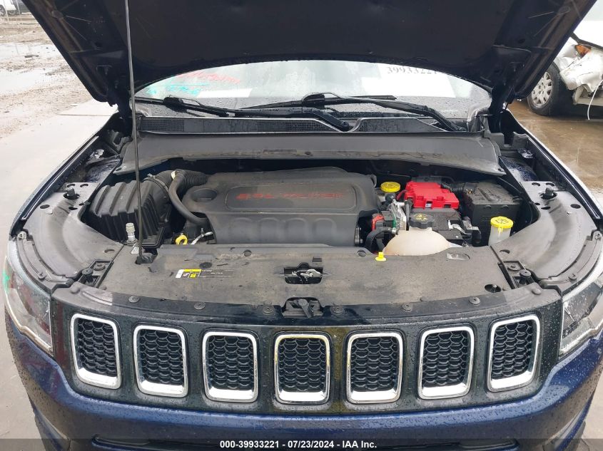 2021 Jeep Compass Latitude VIN: 3C4NJCBB5MT592202 Lot: 39933221