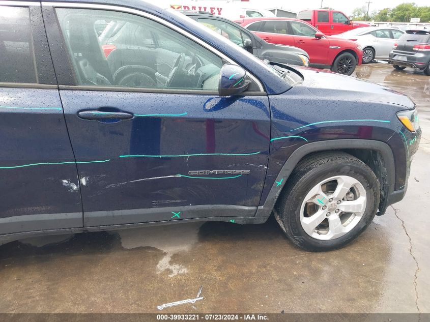 2021 Jeep Compass Latitude VIN: 3C4NJCBB5MT592202 Lot: 39933221