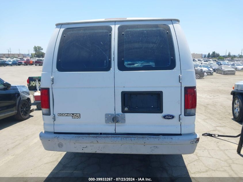 1998 Ford E-250 Commercial/Recreational VIN: 1FTNS24L6WHA84724 Lot: 39933267