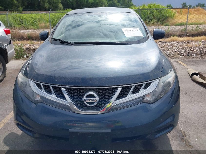 JN8AZ1MW2EW514777 2014 Nissan Murano Le/S/Sl/Sv