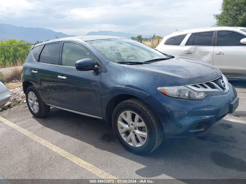 JN8AZ1MW2EW514777 2014 Nissan Murano Le/S/Sl/Sv