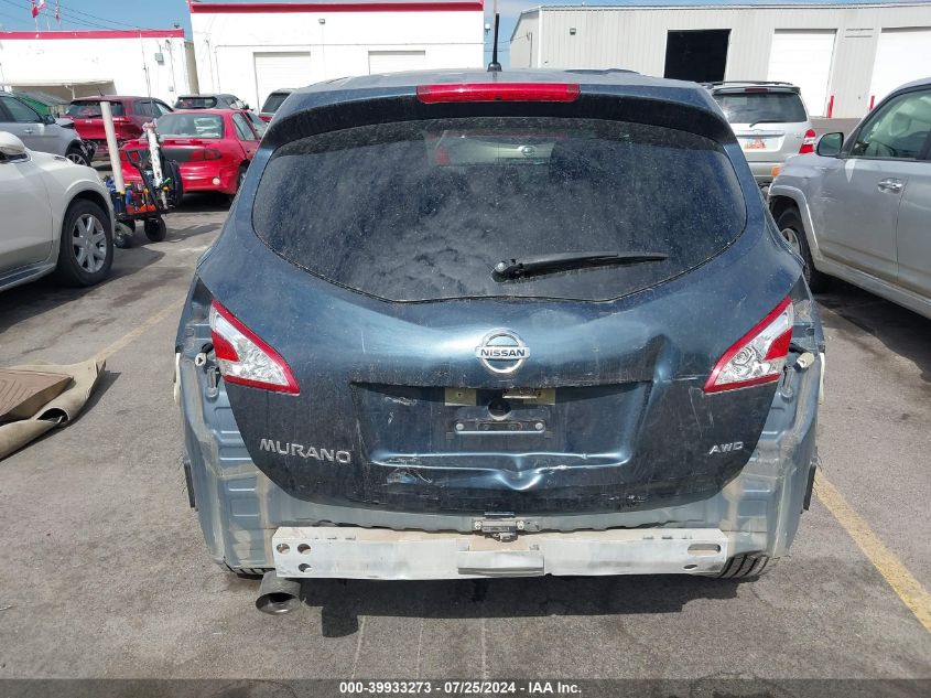 JN8AZ1MW2EW514777 2014 Nissan Murano Le/S/Sl/Sv