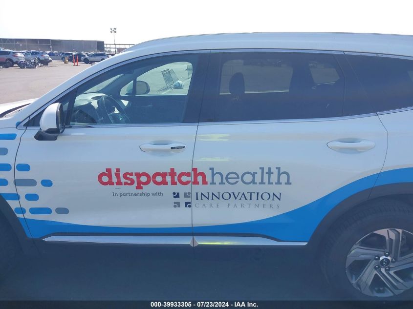 2021 Hyundai Santa Fe Sel VIN: 5NMS24AJXMH360948 Lot: 39933305