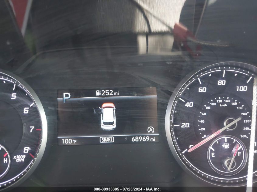 2021 Hyundai Santa Fe Sel VIN: 5NMS24AJXMH360948 Lot: 39933305