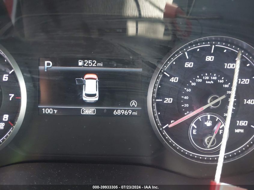 2021 Hyundai Santa Fe Sel VIN: 5NMS24AJXMH360948 Lot: 39933305